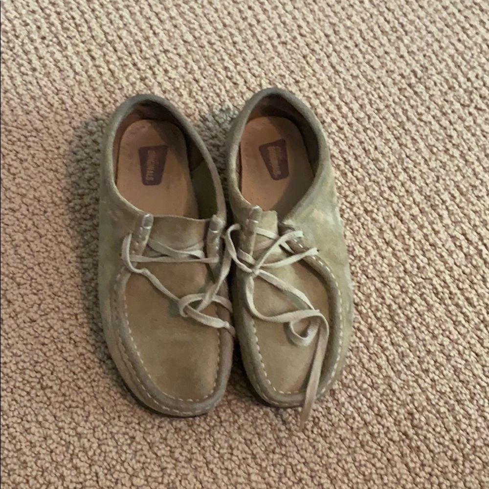 wallabee booties woman’s